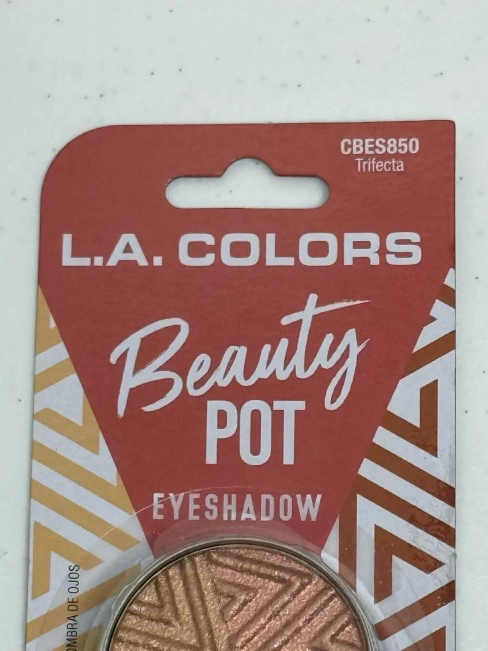 LA Colors Beauty Pot Eyeshadow Trifecta Shimmer Palette New